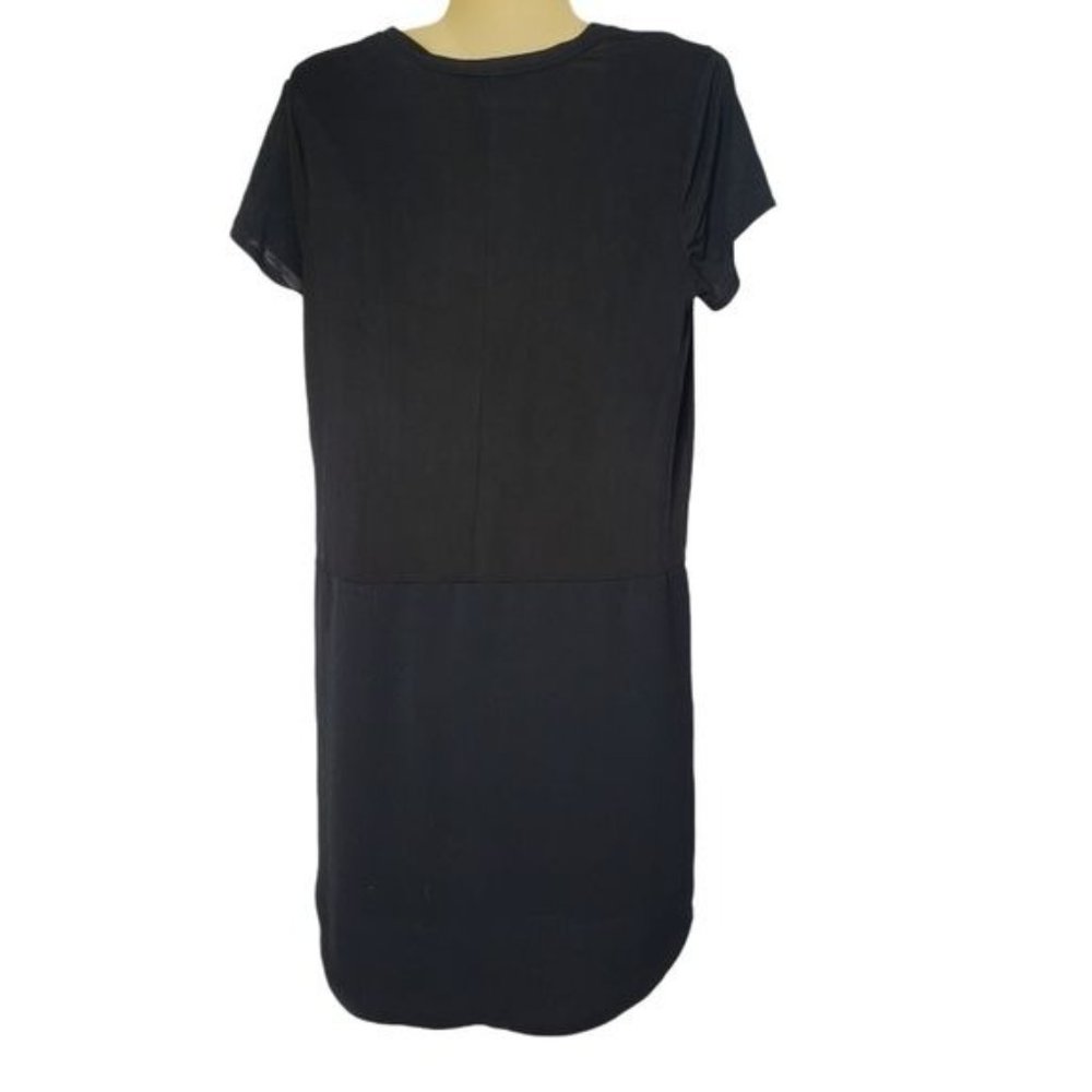 Anthro Dolan Loren Black Dress Size Small - Picture 4 of 9
